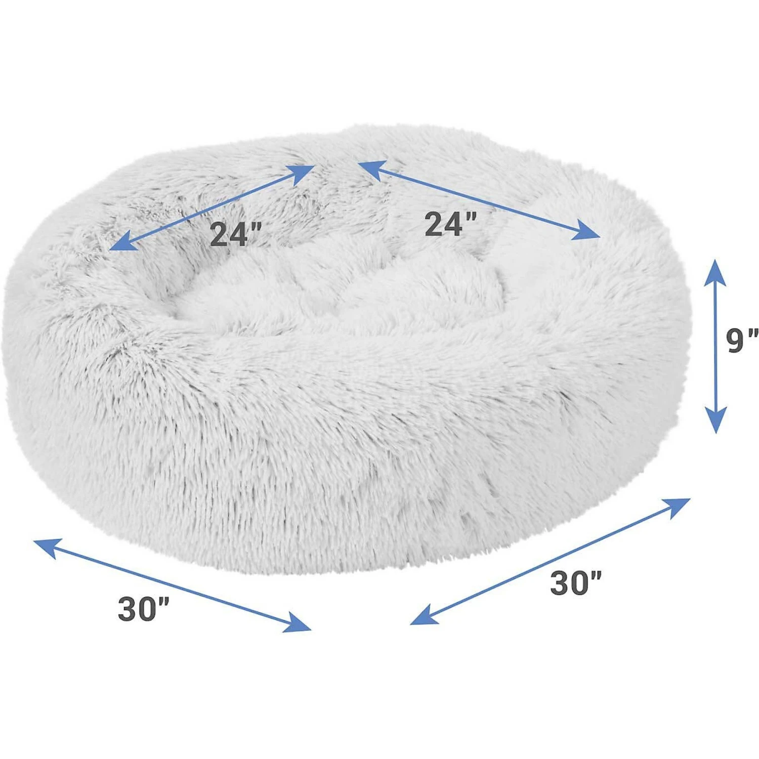 Frisco Eyelash Cat & Dog Bolster Bed & Frisco Eyelash Cat & Dog Blanket 3 Frisco Eyelash Cat & Dog Bolster Bed & Frisco Eyelash Cat & Dog Blanket - Image 3