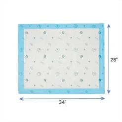 Frisco Fold & Carry Single Door Collapsible Wire Dog Crate & Frisco Premium Extra Large Printed Dog Training & Potty Pads -Frisco Sales Store 303438 PT6. AC SS1800 V1623056545