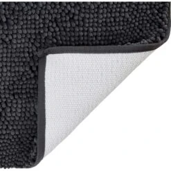 Frisco Microfiber Chenille Shammy Towel & Frisco Microfiber Chenille Paw Print Dog & Cat Mat, Dark Gray -Frisco Sales Store 303468 PT7. AC SS1800 V1623064958