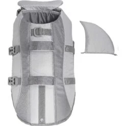 Frisco Shark Dog Life Jacket & Frisco Foam Rubber Floating Fetch Ball No Squeak Dog Toy -Frisco Sales Store 303590 PT3. AC SS1800 V1623054157