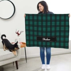 Frisco Personalized Plaid Sherpa Cat & Dog Blanket, 30" X 40" 11 Frisco Personalized Plaid Sherpa Cat & Dog Blanket, 30" X 40" -Frisco Sales Store 303832 PT5. AC SS1800 V1637610178