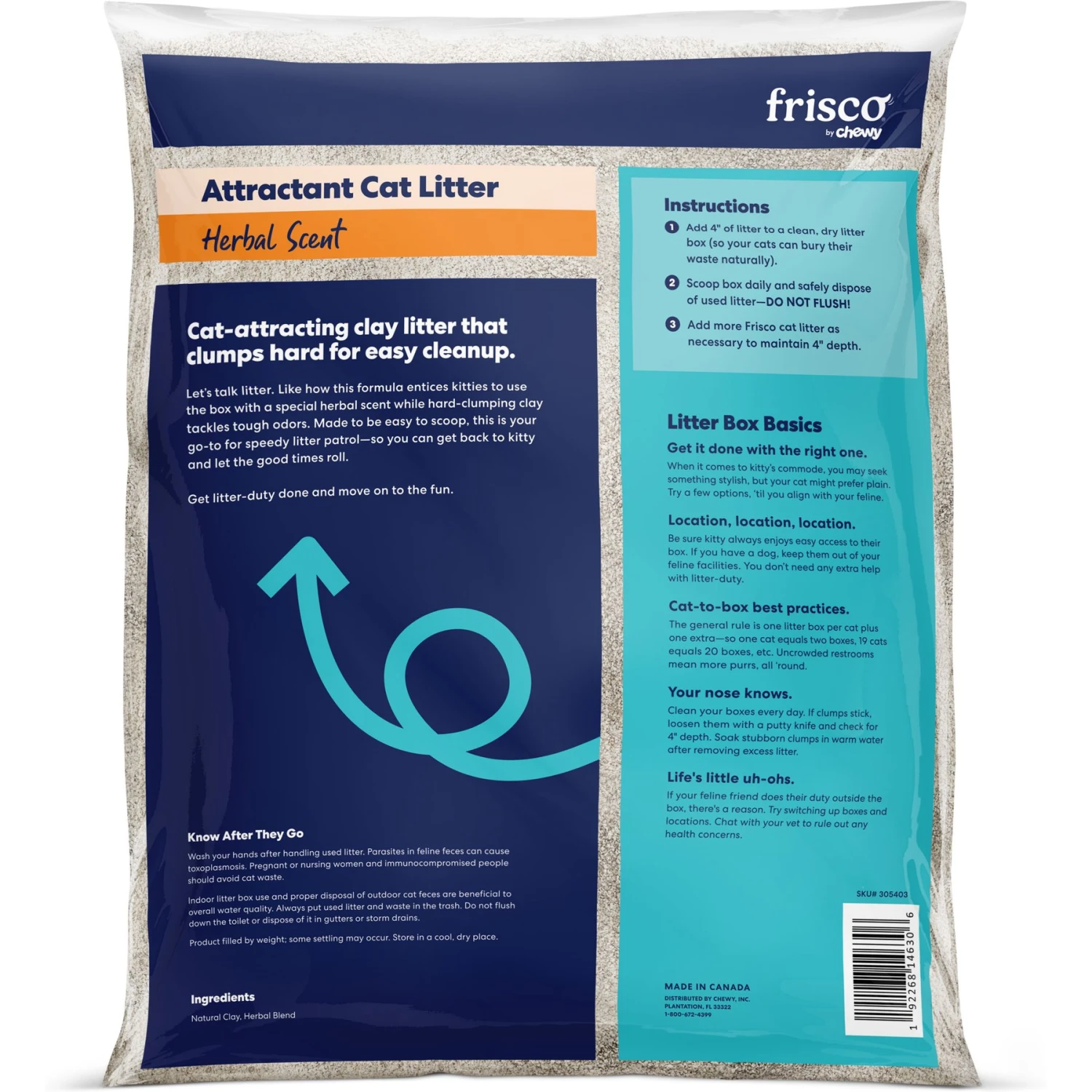 Frisco Attractant Multi-Cat Clumping Clay Cat Litter 3 Frisco Attractant Multi-Cat Clumping Clay Cat Litter - Image 3