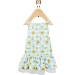 Frisco Sunflower Gingham Dog & Cat Dress -Frisco Sales Store 312120 PT3. AC SS1800 V1644424451