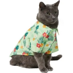 Frisco Hawaiian Floral Camp Dog & Cat Shirt 11 Frisco Hawaiian Floral Camp Dog & Cat Shirt -Frisco Sales Store 312168 PT2. AC SS1800 V1644525745