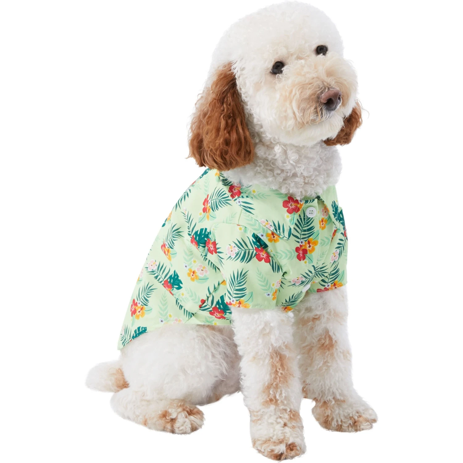 Frisco Hawaiian Floral Camp Dog & Cat Shirt 4 Frisco Hawaiian Floral Camp Dog & Cat Shirt - Image 4
