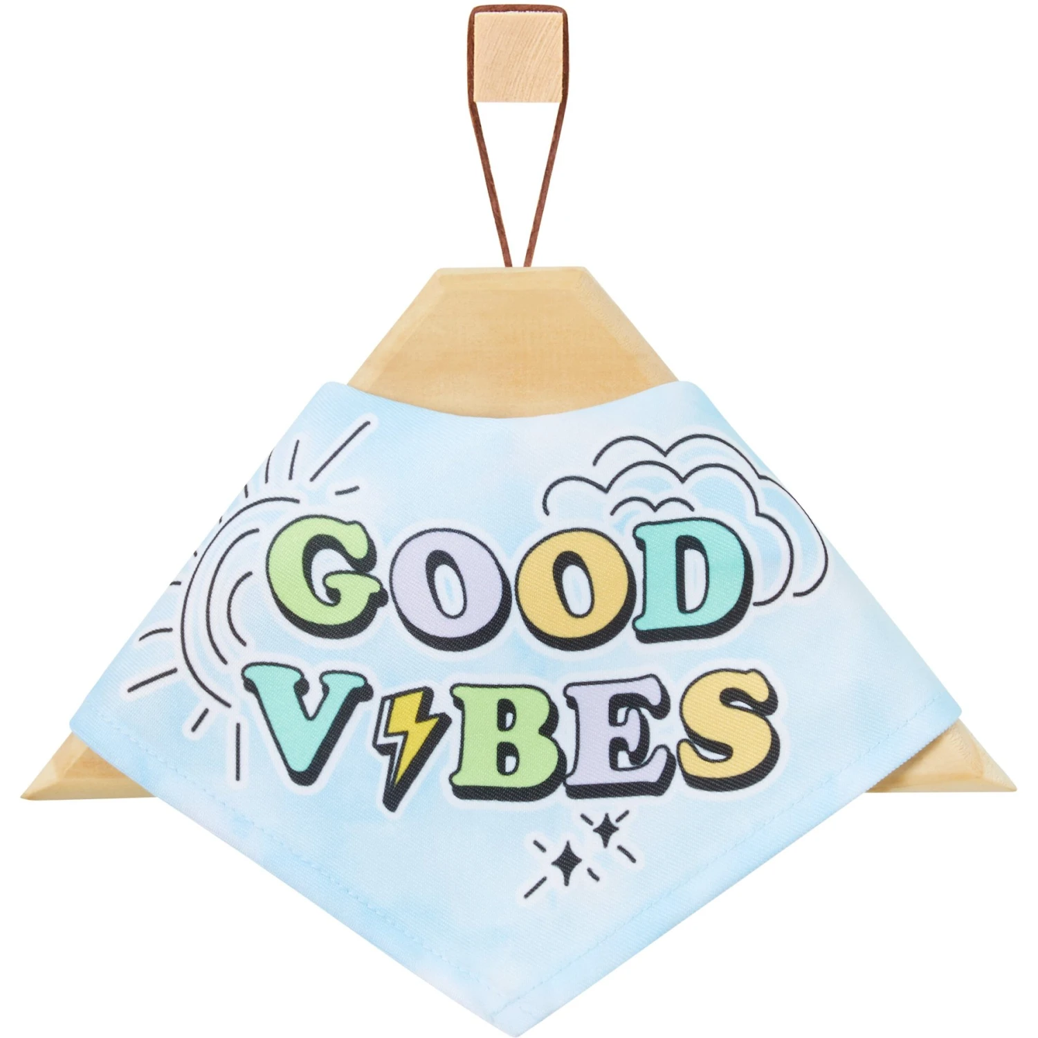Frisco Good Vibes Dog & Cat Bandana 4 Frisco Good Vibes Dog & Cat Bandana - Image 4