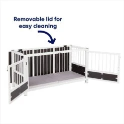 Frisco "Roma" Dog Crate Credenza & Mat -Frisco Sales Store 315189 PT5. AC SS1800 V1636564348