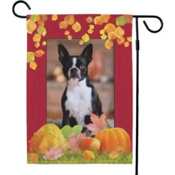 Frisco Personalized Double Sided Printed Fall Garden Flag -Frisco Sales Store 315424 PT3. AC SS1800 V1663872018