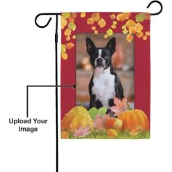 Frisco Personalized Double Sided Printed Fall Garden Flag -Frisco Sales Store 315424 PT4. AC SS1800 V1663871698