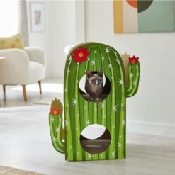 Frisco Cactus Cardboard Cat House, 2-Story 7 Frisco Cactus Cardboard Cat House, 2-Story -Frisco Sales Store 317725 PT3. AC SS1800 V1642099098