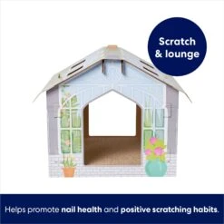 Frisco Greenhouse Cardboard Cat House 8 Frisco Greenhouse Cardboard Cat House -Frisco Sales Store 317737 PT2. AC SS1800 V1689351662