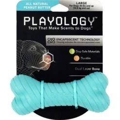 Frisco Fetch Squeaking Colorful Tennis Ball Dog Toy & Playology Scented Dual Layer Bone Dog Toy -Frisco Sales Store 319022 PT4. AC SS1800 V1630553211