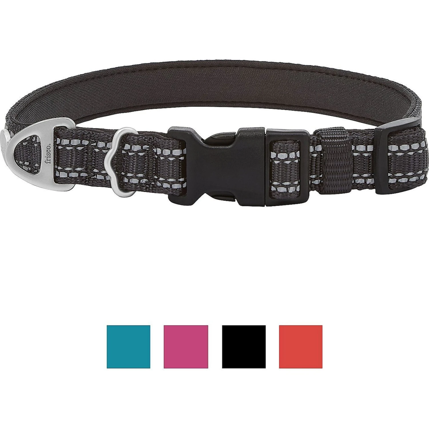 Frisco Outdoor Premium Ripstop Nylon Dog Harness With Pocket & Frisco Outdoor Nylon Reflective Comfort Padded Dog Collar 6 Frisco Outdoor Premium Ripstop Nylon Dog Harness With Pocket & Frisco Outdoor Nylon Reflective Comfort Padded Dog Collar - Image 6