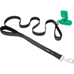 Frisco Traffic Leash With Padded Handles & Poop Bag Dispenser & Frisco Refill Dog Poop Bags Made With 50% Recycled Packaging -Frisco Sales Store 319512 PT5. AC SS1800 V1683212082