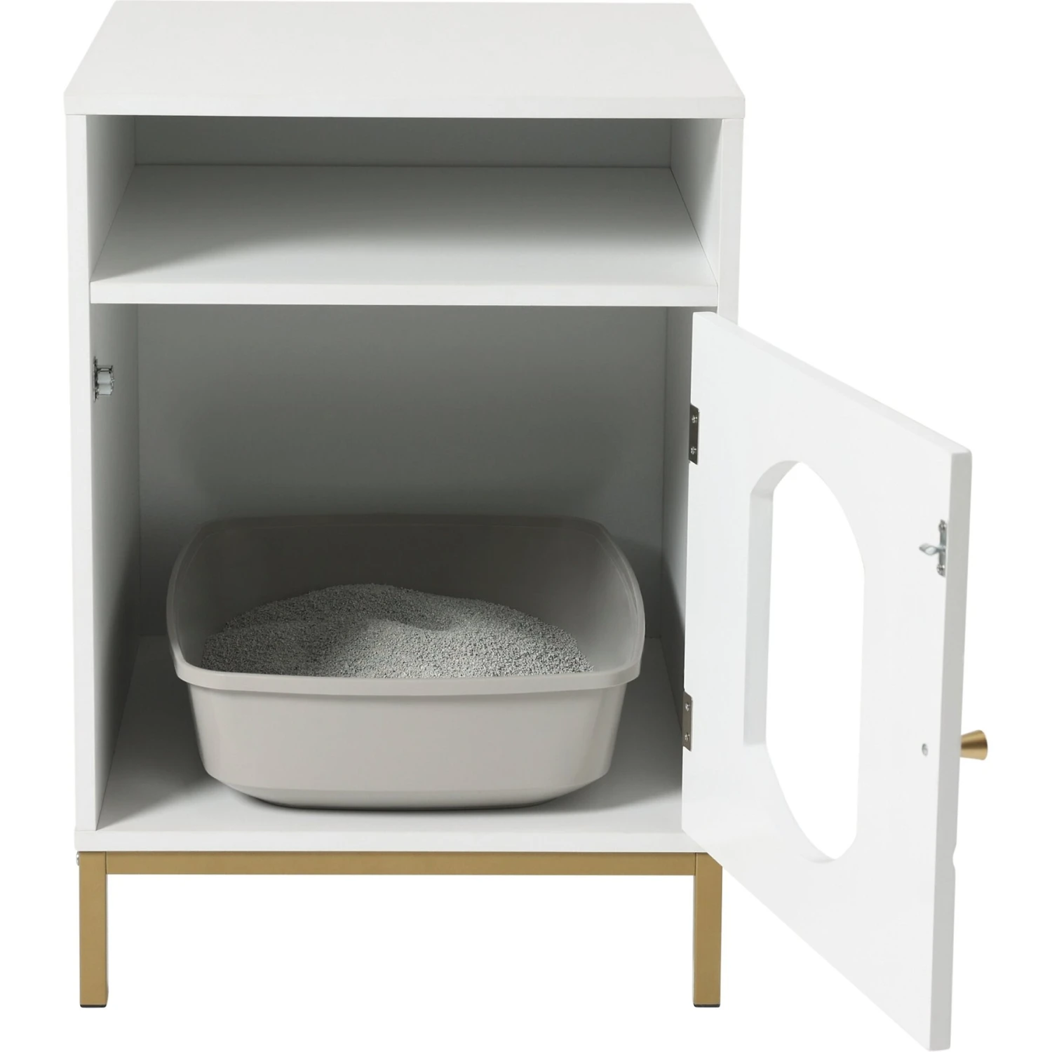 Frisco Elevated Side Table Litter Box Cover 4 Frisco Elevated Side Table Litter Box Cover - Image 4