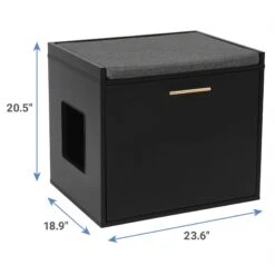 Frisco Drop Down Door Bench Cat Litter Box Cover 6 Frisco Drop Down Door Bench Cat Litter Box Cover -Frisco Sales Store 322629 PT2. AC SS1800 V1653488860