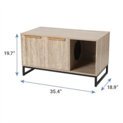 Frisco Walkway Entrance Two Door Bench Cat Litter Box Cover 6 Frisco Walkway Entrance Two Door Bench Cat Litter Box Cover -Frisco Sales Store 322631 PT2. AC SS1800 V1657656807