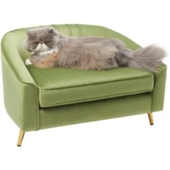Frisco Elevated Curved Dog & Cat Sofa Bed With Removable Cover -Frisco Sales Store 331628 PT2. AC SS1800 V1643928761