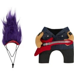Frisco Front Walking Punk Rocker Dog & Cat Costume -Frisco Sales Store 335087 PT4. AC SS1800 V1658348321