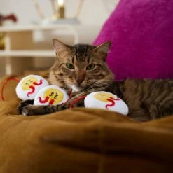 Frisco Halloween Haunted Deviled Eggs Plush Cat Toy With Catnip -Frisco Sales Store 344058 PT3. AC SS1800 V1657657030