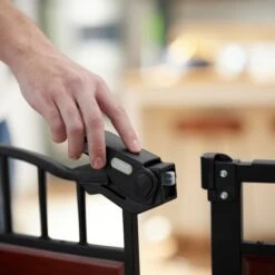 Frisco Wood Accents Extra Wide Auto-close Pet Gate, 30-in -Frisco Sales Store 352631 PT4. AC SS1800 V1657747161