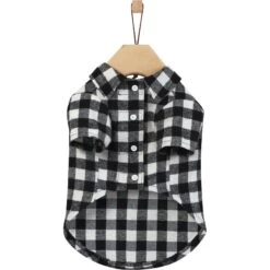 Frisco Black Plaid Dog & Cat Shirt -Frisco Sales Store 353682 PT4. AC SS1800 V1659726657