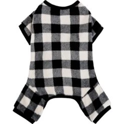 Frisco Plaid Dog & Cat Fleece Pajamas -Frisco Sales Store 353755 PT4. AC SS1800 V1659725808