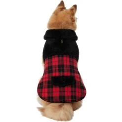 Frisco Mediumweight Plaid Faux Fur Dog & Cat Jacket 10 Frisco Mediumweight Plaid Faux Fur Dog & Cat Jacket -Frisco Sales Store 353847 PT2. AC SS1800 V1661273430
