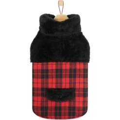 Frisco Mediumweight Plaid Faux Fur Dog & Cat Jacket 11 Frisco Mediumweight Plaid Faux Fur Dog & Cat Jacket -Frisco Sales Store 353847 PT4. AC SS1800 V1661206460