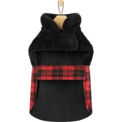 Frisco Mediumweight Plaid Faux Fur Dog & Cat Jacket 12 Frisco Mediumweight Plaid Faux Fur Dog & Cat Jacket -Frisco Sales Store 353847 PT5. AC SS1800 V1661259569