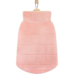 Frisco Lightweight Faux Fur Pink Puffer Dog & Cat Coat -Frisco Sales Store 353869 PT4. AC SS1800 V1659726835