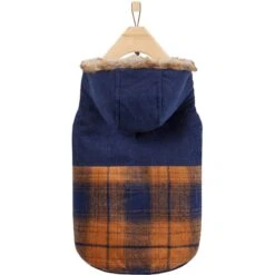 Frisco Mid-Heavyweight Plaid Fleece Lined Dog & Cat Coat -Frisco Sales Store 353885 PT4. AC SS1800 V1659726714