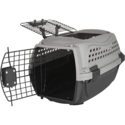 Frisco Two Door Plastic Dog & Cat Kennel -Frisco Sales Store 354392 PT4. AC SS1800 V1657657124