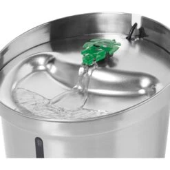 Frisco Stainless Steel Cactus & Leaf Dog & Cat Fountain -Frisco Sales Store 355814 PT2. AC SS1800 V1665174837