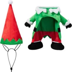 Frisco Front Walking Elf Dog & Cat Costume -Frisco Sales Store 357956 PT6. AC SS1800 V1660765543