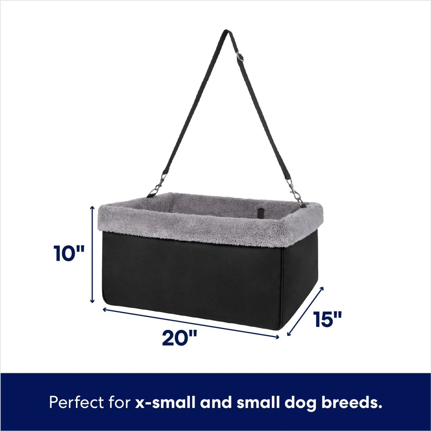 Frisco Travel Hanging Car Seat Dog Carrier 2 Frisco Travel Hanging Car Seat Dog Carrier - Image 2
