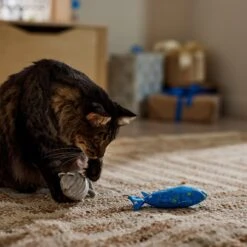 Frisco Hanukkah "Happy Pawnukkah" Fish Plush Cat Toy With Catnip, 2 Count 6 Frisco Hanukkah "Happy Pawnukkah" Fish Plush Cat Toy With Catnip, 2 Count -Frisco Sales Store 360877 PT3. AC SS1800 V1661874179