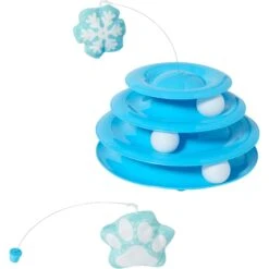 Frisco Winter Blue Cat Tracks Cat Toy With Catnip