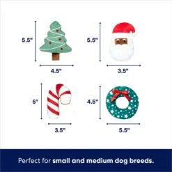 Frisco Holiday Mrs. Claus's Baking Hide & Seek Puzzle Plush Squeaky Dog Toy -Frisco Sales Store 360977 PT2. AC SS1800 V1694812400