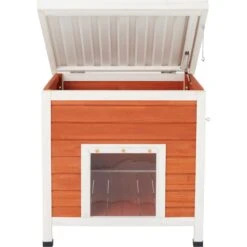 Frisco Outdoor Wooden Cat House With Retractable Roof -Frisco Sales Store 361008 PT4. AC SS1800 V1658150709