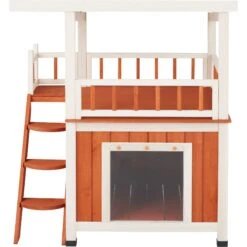 Frisco Outdoor Wooden Cat House With Balcony & Step Ladder 11 Frisco Outdoor Wooden Cat House With Balcony & Step Ladder -Frisco Sales Store 361012 PT4. AC SS1800 V1657831794