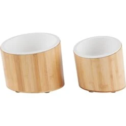 Frisco Elevated Slanted Bamboo Melamine Non-Skid Dog Bowl With Bamboo Stand 12 Frisco Elevated Slanted Bamboo Melamine Non-Skid Dog Bowl With Bamboo Stand -Frisco Sales Store 363387 PT5. AC SS1800 V1657657267