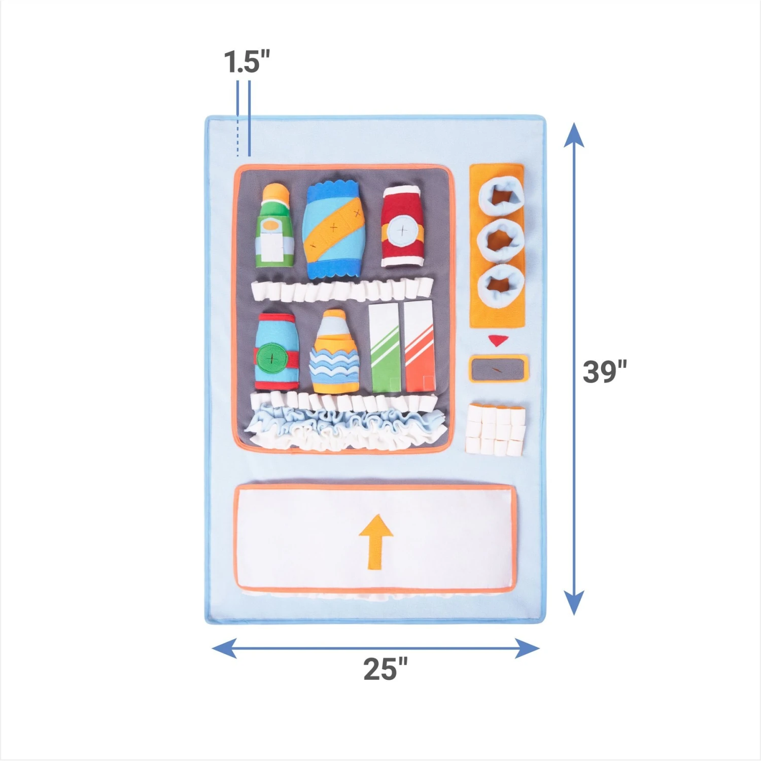 Frisco Vending Machine Snuffle Mat, Blue, Large 2 Frisco Vending Machine Snuffle Mat, Blue, Large - Image 2