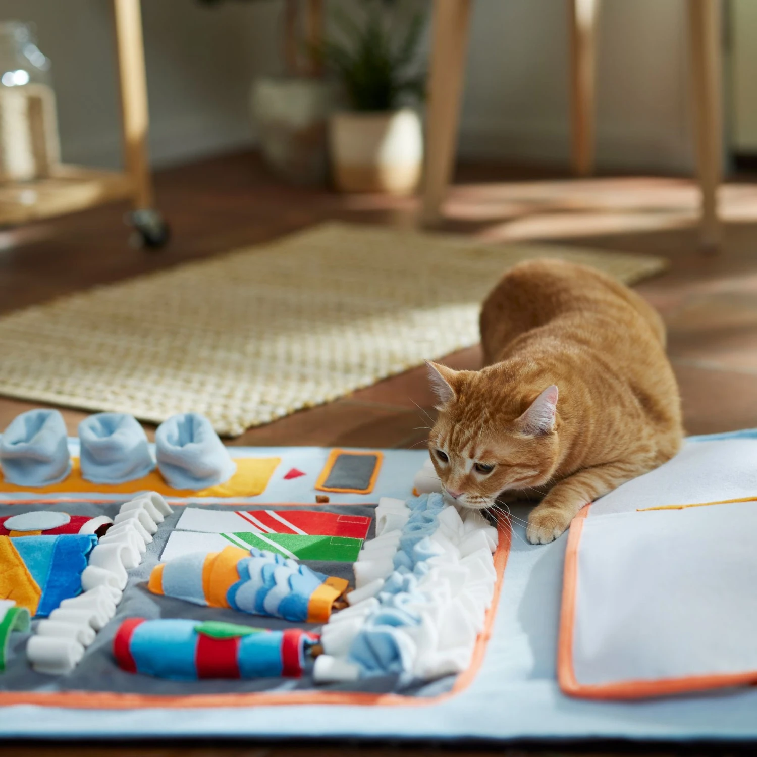 Frisco Vending Machine Snuffle Mat, Blue, Large 4 Frisco Vending Machine Snuffle Mat, Blue, Large - Image 4