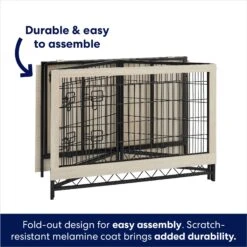 Frisco Easy Set-Up Wood Furniture Style Dog Crates -Frisco Sales Store 363840 PT3. AC SS1800 V1685459481