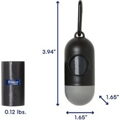 Frisco Dog Poop Bag Dispenser, 15 Count 11 Frisco Dog Poop Bag Dispenser, 15 Count -Frisco Sales Store 363846 PT3. AC SS1800 V1669101089
