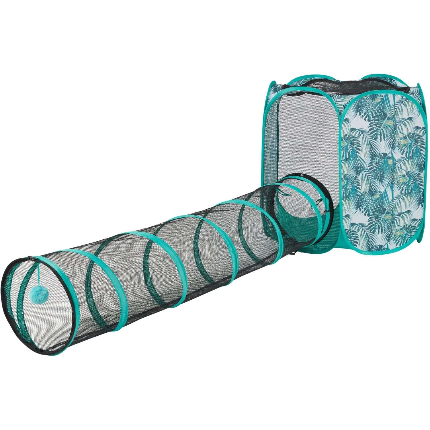 Frisco Mesh Outdoor Extra Tall Pop-up Cat Playpen & Tunnel 1 Frisco Mesh Outdoor Extra Tall Pop-up Cat Playpen & Tunnel