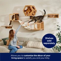 Frisco Cushioned Wall Mounted Cat Wall Shelf -Frisco Sales Store 373443 PT3. AC SS1800 V1675692706