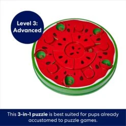 Frisco Watermelon Interactive Puzzle Dog Toy, Advanced -Frisco Sales Store 506322 PT4. AC SS1800 V1675713978