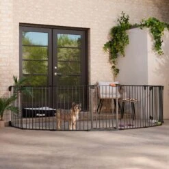 Frisco Outdoor Galvanized Steel 8-Panel Configurable Gate And Playpen With Oxford Roof 13 Frisco Outdoor Galvanized Steel 8-Panel Configurable Gate And Playpen With Oxford Roof -Frisco Sales Store 507086 PT4. AC SS1800 V1668631346